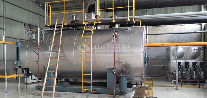 華帝紡織印染400萬大卡有機載體鍋爐項目