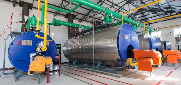 陜西好貓卷煙10噸燃氣蒸汽鍋爐項目